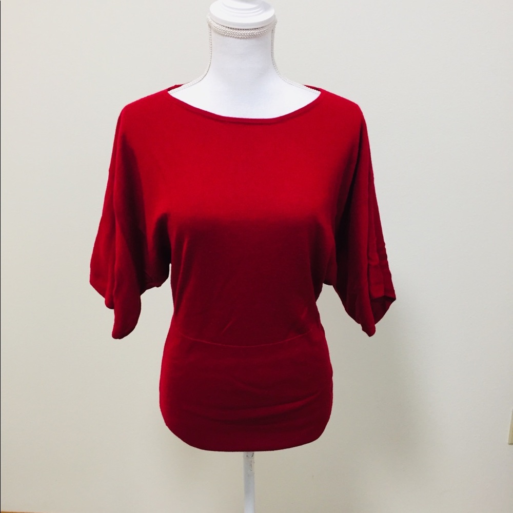 Ann Taylor Loft Red Top